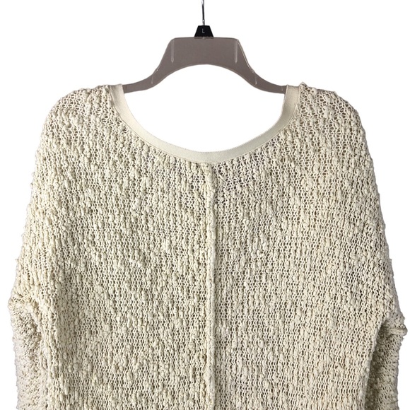 SWEATER - Women's Free People Shaggy Bear Songbird Pullover Sweater in Lemon. XS - Picture 5 of 13